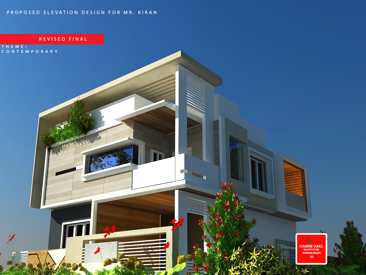 House Elevation Designs In Bangalore - Unconventional But Totally